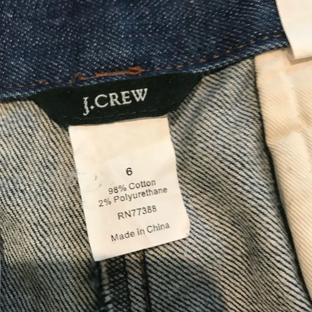 J. CREW Blue Jean Shorts Modern Denim Style